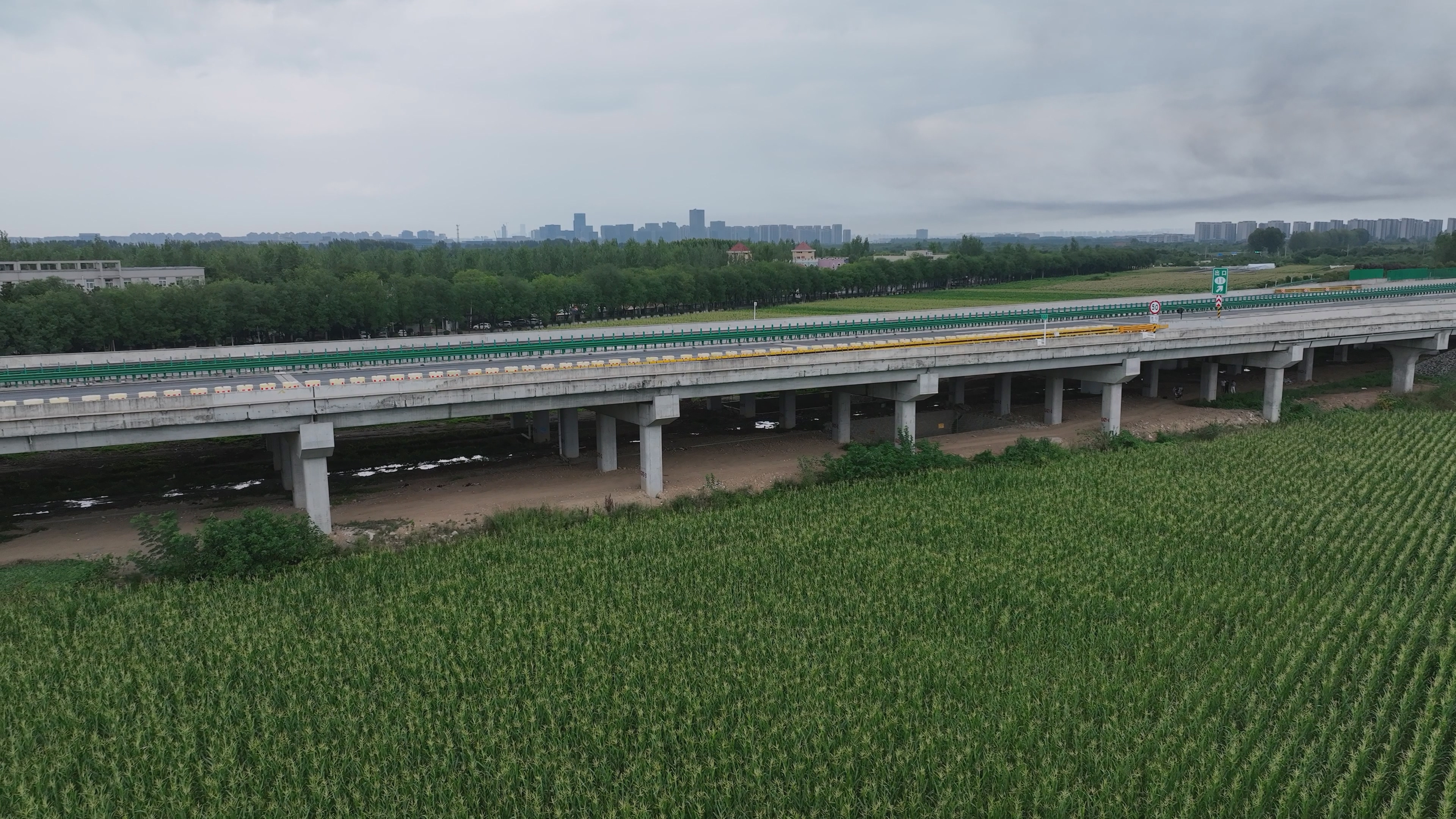 陕西高速公路桥巡检现场